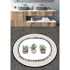 Lessentiel Maison Kupatilski otirač Guipure, 120cm, Bež-beli