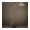 Eglo 390174 - Podna lampa ALMERIMAR 1xE27/40W/230V siva/zlatna