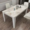 Hanah Home Trpezarijski sto Bud 145x75x85cm Beli