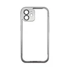 ALU FRAME Maska za telefon za Iphone 12, Siva