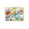 Viga Drvene puzzle za djecu, Gašenje požara, 48 komada