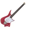 HILS Guitars HNS1R NEXT Ruby Red Kitara headless (Kot novo)