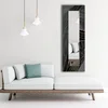 Wallity Dekorativno ogledalo 40120NISMA-016, 40x120 cm, Sivo-zlatno