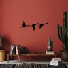 Opviq Set zidnih dekoracija Migrant Birds-291,, 1 mm, 3 komada, Crna