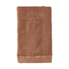 Oranžna/rjava bombažna brisača 50x100 cm Terracotta – Zone