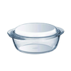 PYREX Pekač, kozica s pokrovom 0,6l + 0,5l / borosilikatno steklo