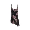 AllSaints Poletna obleka BEA barva blata/temno siva/mauve/črna