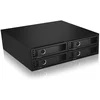 IcyBox ICY BOX IB-2242SSK pladenj za 4x 2.5 pogone, 5.25, črn