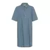 CULTURE Obleka Ayna moder denim/bela