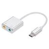 USB C Audio Adapter Sound Card Channel 7.1 CS