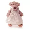 Lumpin Bear Lumpin v obleki - karo, srednja 43 cm