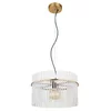 Globo 15698HM - Luster na sajli GORLEY 1xE27/60W/230V prečnik 40 cm zlatna