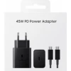 NPA-AC40 Gembird brzi Punjac 45W PD3.0 USB-C + kabl 5A USB-C na USB-C
