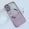 Maska za telefon Mag Case Electroplated za iPhone 16 Pro Max, Roze