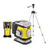 NIVEL SYSTEM Križni linijski laser, rdeč ž. CL2R + SJJ-M1EX + CLS-5