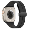 Techsuit - Zamjenski remen - Apple Watch 1 / 2 / 3 / 4 / 5 / 6 / 7 / 8 / 9 / SE / SE 2 / Ultra / Ultra 2 (42 / 44 / 45 / 49mm) - Crna KP29285