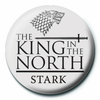 Game of Thrones King in the North button badge