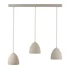 Schöner Wohnen 12541-42 - Luster na sajli TRAVENTA 3xE27/40W/230V beton