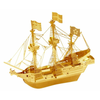 METAL EARTH 3D sestavljanka Ladja Golden Hind (zlato)