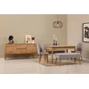 Hanah Home Trpezarijski set Vina klupa 04 0701, 6 dijelova, siva