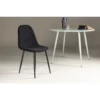Venture Design Jedilni stol Polar 53x88x46 cm črne barve