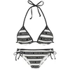 Elbsand Bikini črna/off-bela
