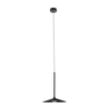 MAXLIGHT P0456 - LED luster na sajli HANA LED/6W/230V O 17,5 cm crna