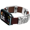 GS Usnjen pašček za Xiaomi Smart Band 8 Pro / Xiaomi Smart Band 9 Pro, rjav / srebrn