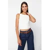 Trendyol Milla Ženska bluza, Bela