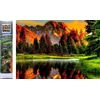 Norimpex - Puzzle Diamantna slika Západ slnka pri jazere 30x40cm - 1 - 39 kosov