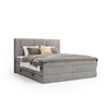 Esposa BOXSPRING POSTELJA 140 cm x 200 cm , tekstil rjavosiva