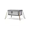 Kinderkraft Prenosivi Krevetac Movi Grey&Wood