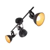 Spot svetiljka 3xE14/40W/230V crna