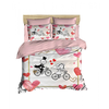 Lessentiel Maison Komplet posteljina 216, 200x220cm, Belo-roze