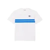 LACOSTE Majica modra / črna / bela
