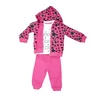 Komplet za bebe 3071, Roze-beli