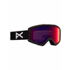 Anon Helix 2 Black (+Bonus Lens) Goggle perceive sunny red+amber