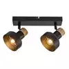 Rabalux Spot lampa Saskia, 2x15W, 2xE14, Crna