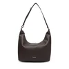 Ročna torba Calvin Klein Webbing Strap Md Shoulder Bag LV04F3891G Temno rjava