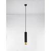 VISEČA SVETILKA PICTO ČRNA Tekstilni kabel V: 200 cm GU10 1x10 W IP20 230 V NL9911529
