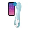 Vibrator Satisfyer Air Pump, Plavi