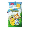 Halantex Bombažna posteljnina 140x200 Pokemon Pikachu