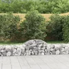 Lučne gabionske košare 7 kom 200x50x40/60 cm pocinčano željezo