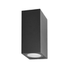 ITALUX OWL-2198-1SQ - Spoljašnje zidno svetlo GENTA 2xGU10/40W/230V IP54 15 cm