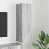 TV zidni ormar Siva Sonoma 30 x 31 x 100 cm Konstruirano drvo