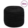 Radno uže crno 6 mm 50 m poliestersko