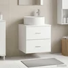 Umivaonik s policom Bijela 49,5 x 44,5 x 65,5 cm