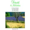 FAURE:4 MELODIES FOR viola AND piano