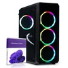 GREED Greed MK2 Lite AMD - Gaming PC/računalnik - AMD Ryzen 5 4600G + Radeon Vega 7 - 4,2 GHZ - 16GB DDR4 RAM - 512 GB SSD - USB 3.0 - WLAN - Win11 Pro, (21884961)