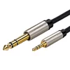 Ugreen Avdio kabel TRS mini jack 3,5 mm – jack 6,35 mm 3 m – siv